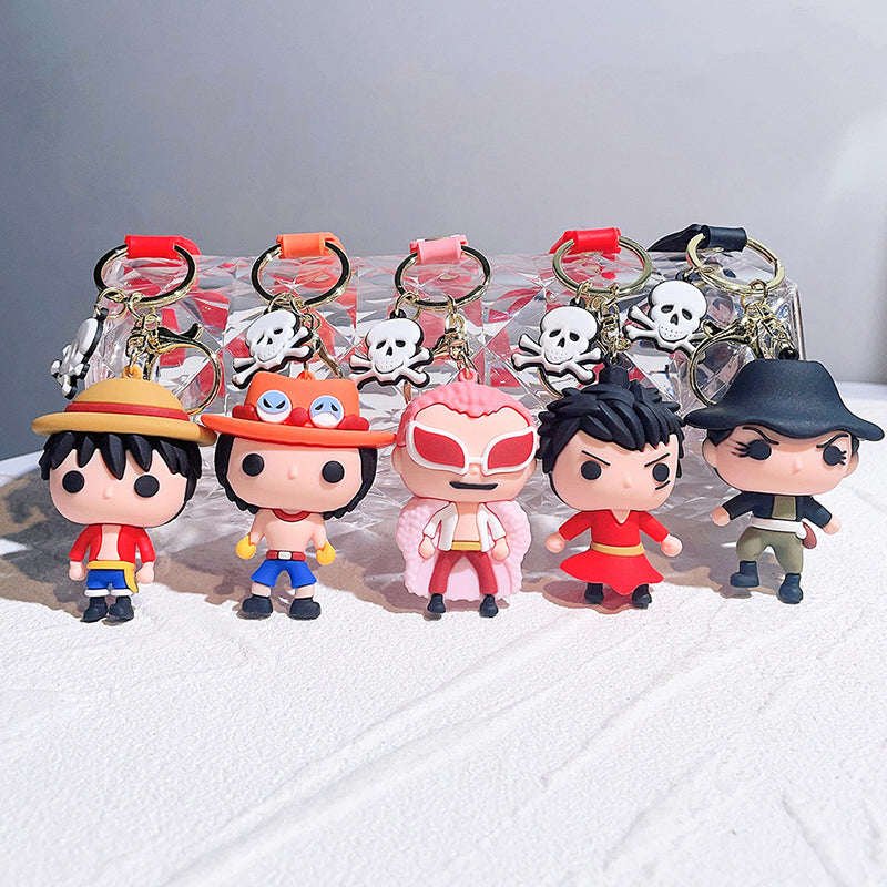 One Piece Heroes Big Pendant with Strap Keychain
