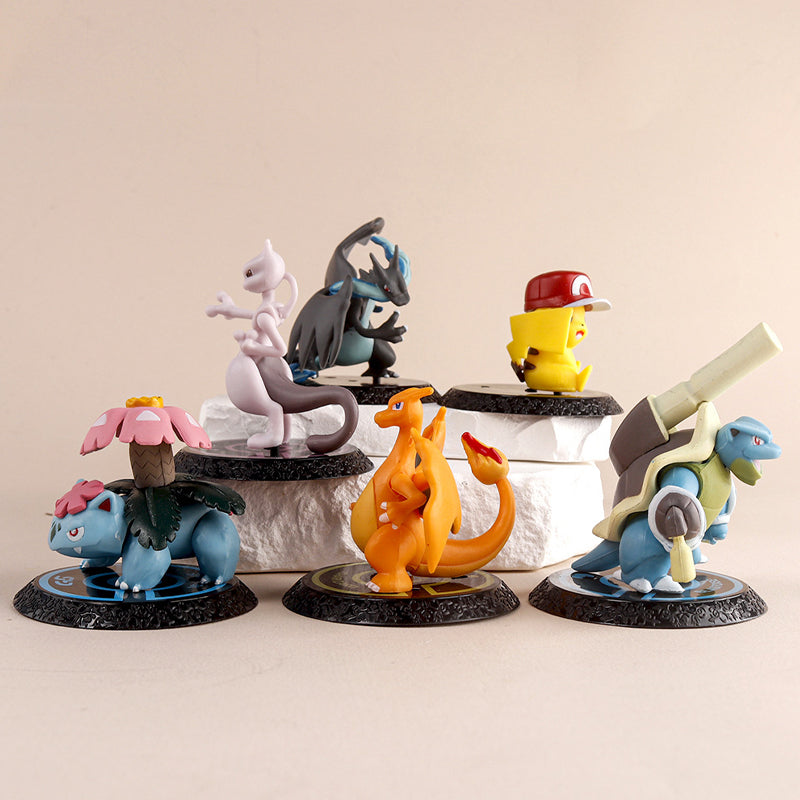 Pokemon Updated Characters Action Figurines