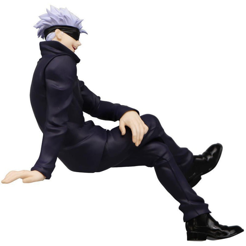 Satoru Gojo from Jujutsu Kaisen Sitting Action Figure