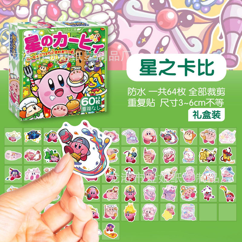 60Pcs Cute Sticker Gift Box Set