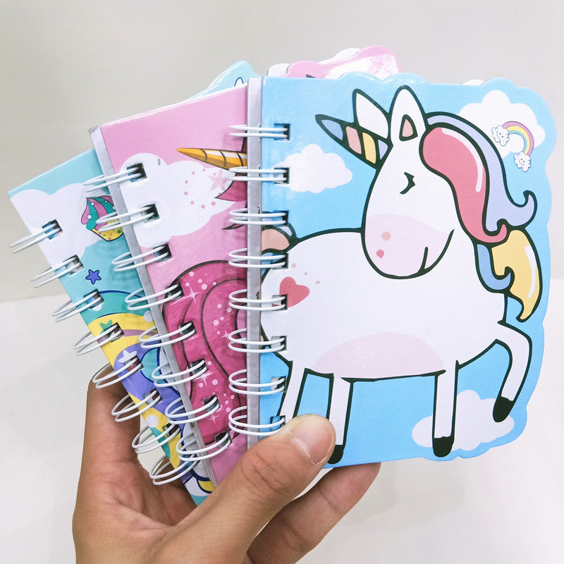 Korean Spiral Coil Cartoon Kids Notebook