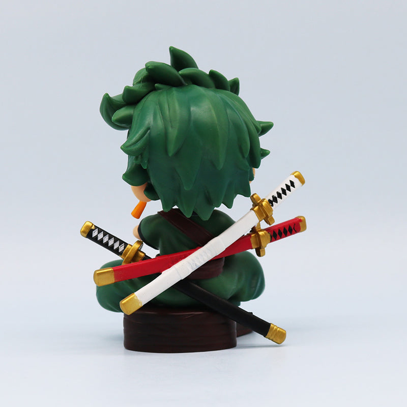 Premium One Piece Naruto Zoro Laughing Action Figure