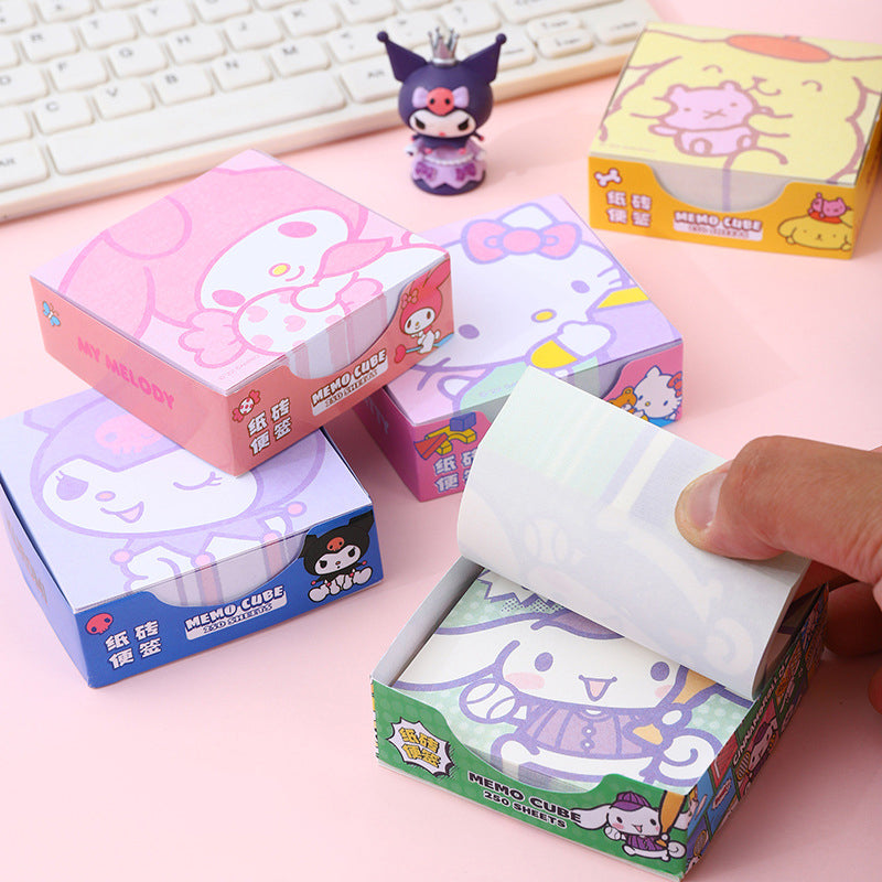 Tearable Sanrio Cartoon Post It Notepad