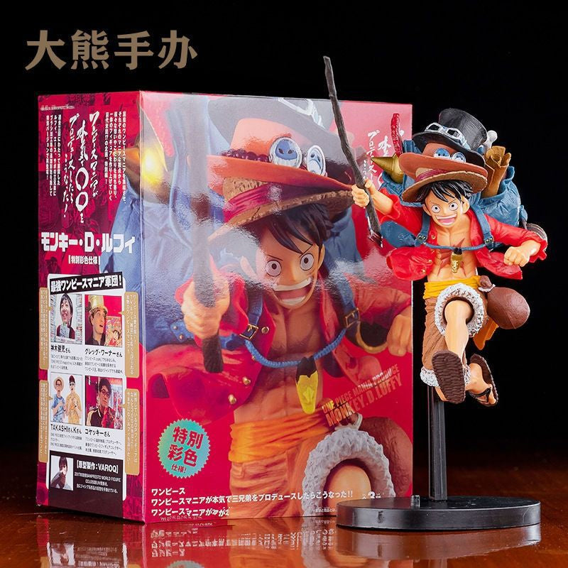 Premium One Piece Luffy Jumping Action Figure