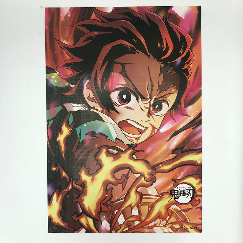 Demon Slayer High Definition Vinyl Vibrant Poster