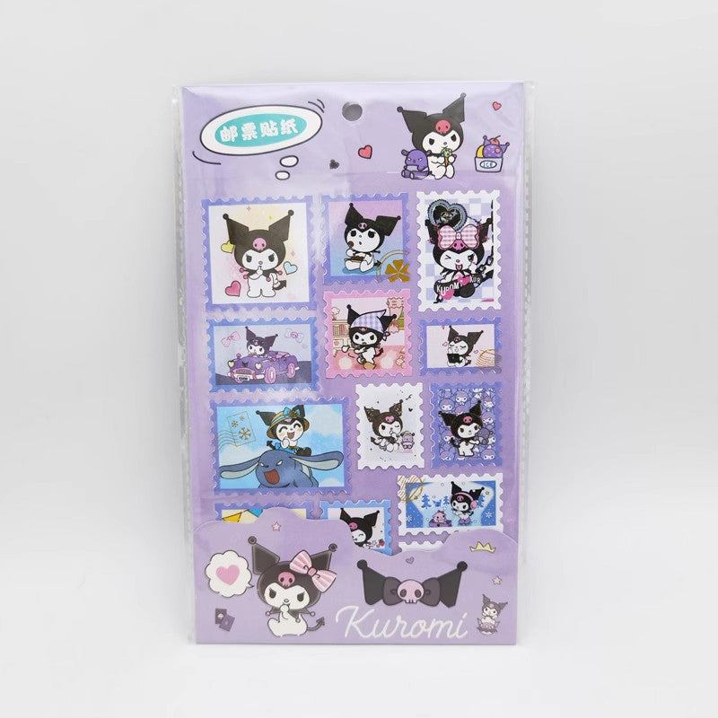 Sanrio Holographic Stamping Sticker Packet