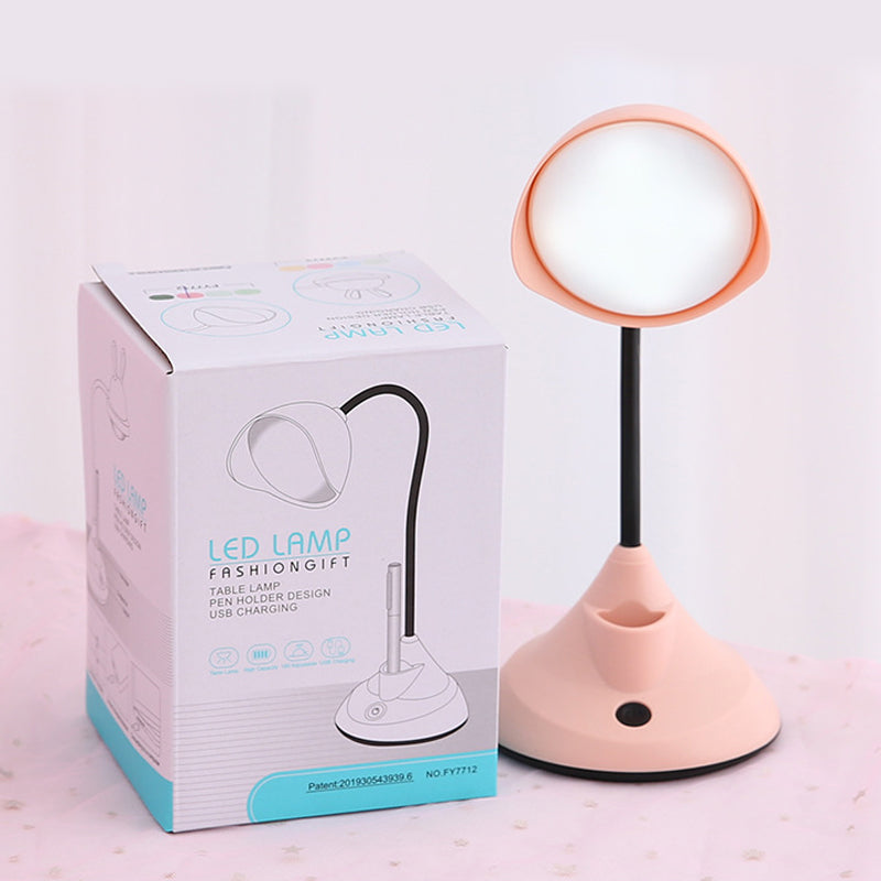 Simple Style Desk Lamp With Pen and Mobile holder