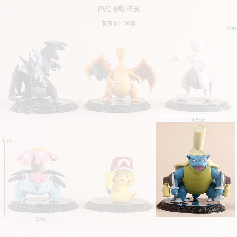 Pokemon Updated Characters Action Figurines