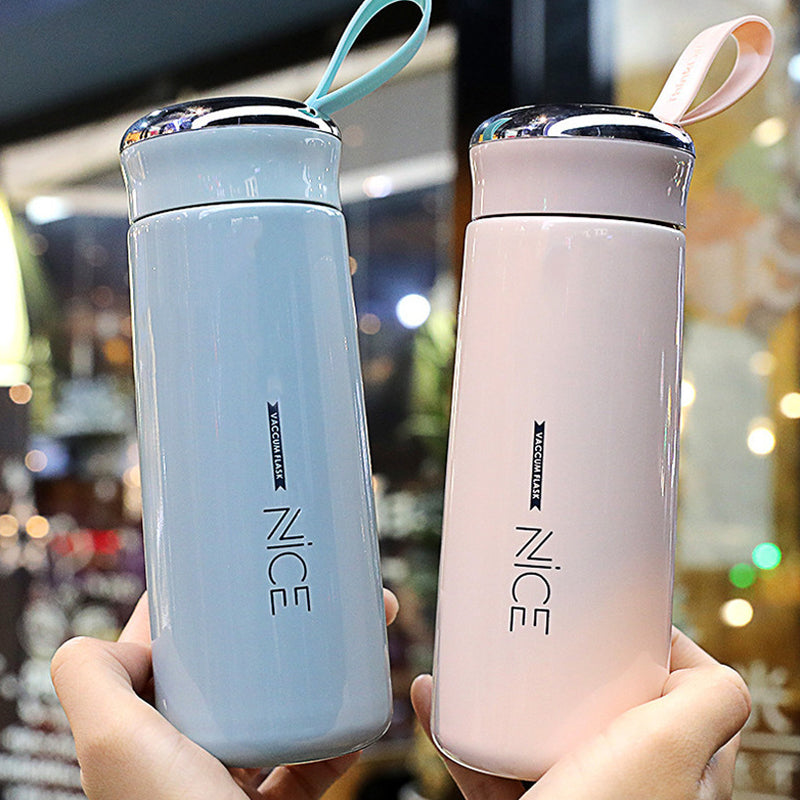 Nice Cup Double Layer Glass Water Bottle