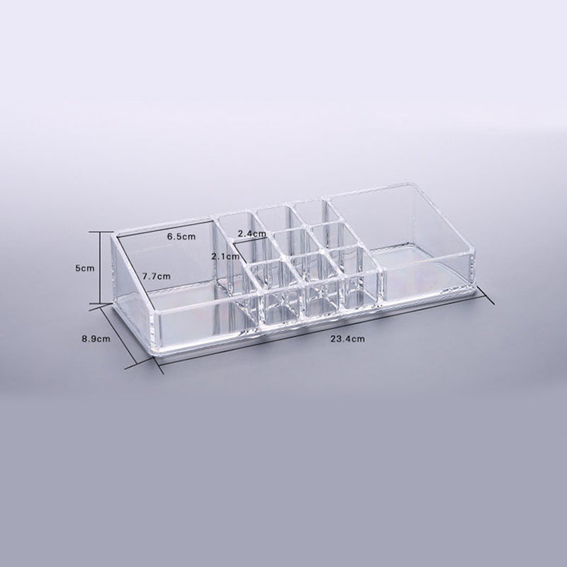 Crystal Clear Acrylic Cosmetic Organizer