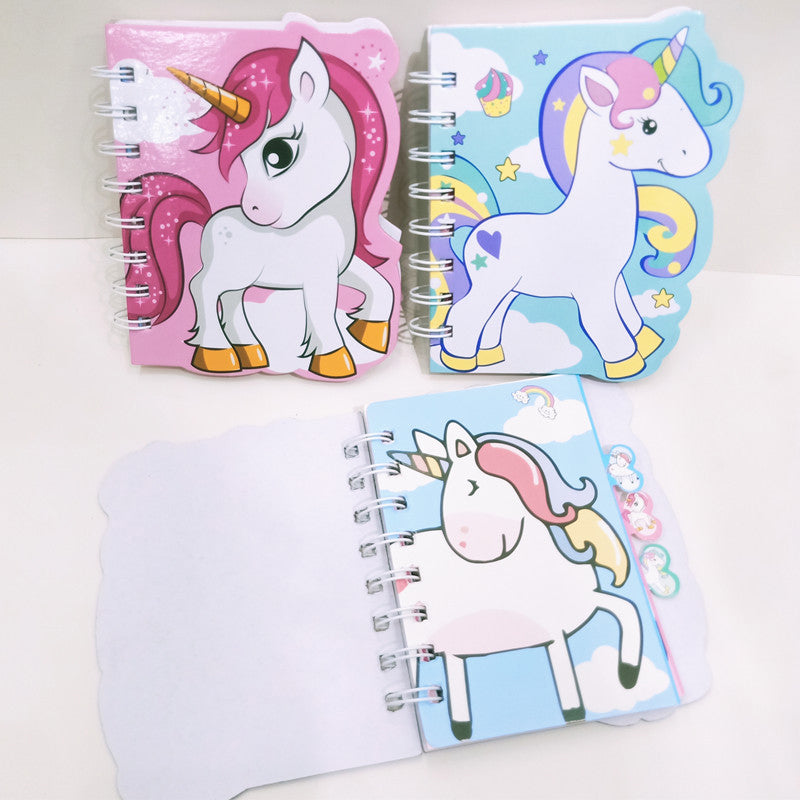 Korean Spiral Coil Cartoon Kids Notebook