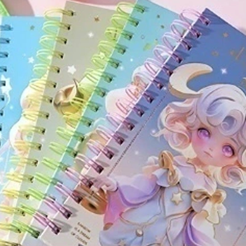 Distance to the Fariy Spiral Notebook with 4 Dividers