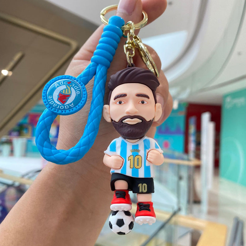 Lionel Messi Pendant Keychain