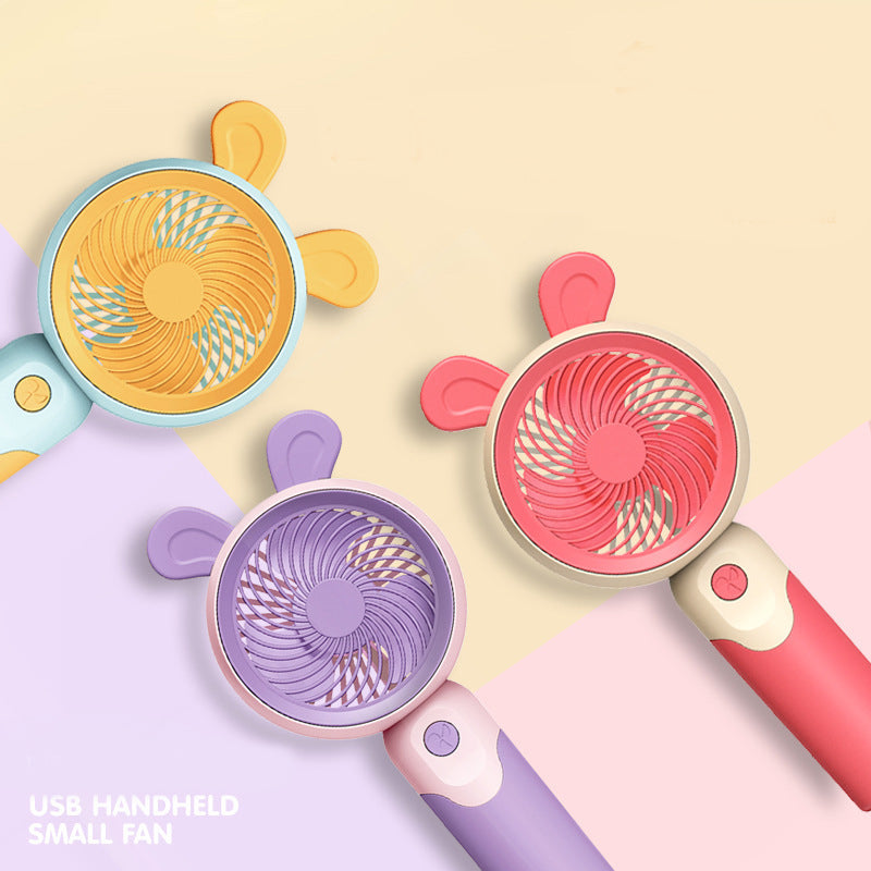 USB Handheld Small Fan – Portable Mini Summer Fan for Kids & Travel
