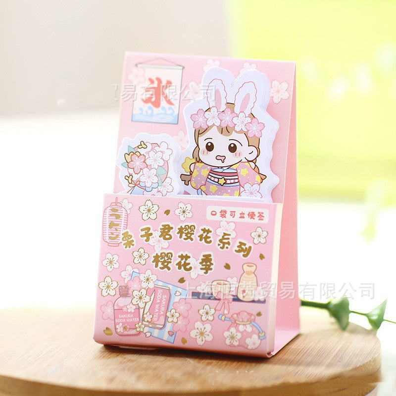 Kawaii Doll Sakura Post-It Notes