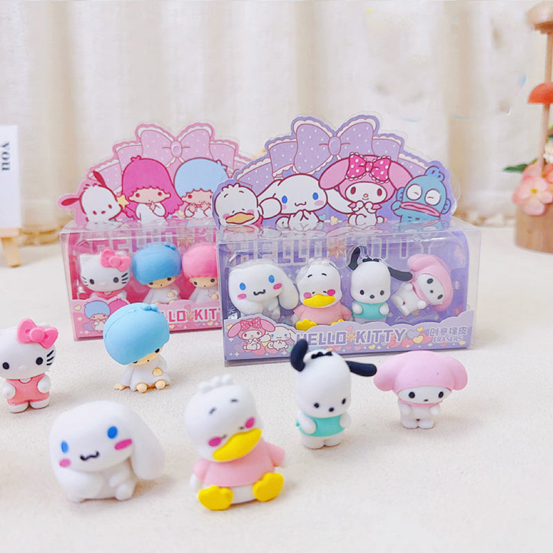 Sanrio Character Eraser Packet