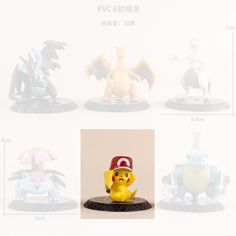 Pokemon Updated Characters Action Figurines