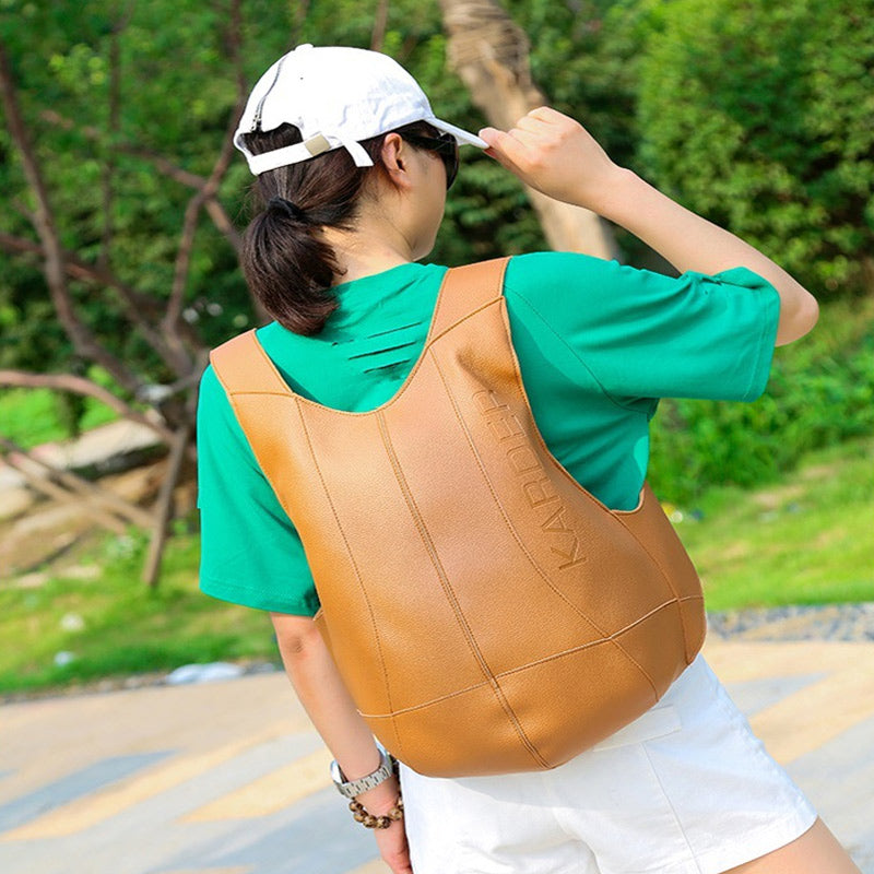 Unisex Anti-Theft Turtle Shell Backpack