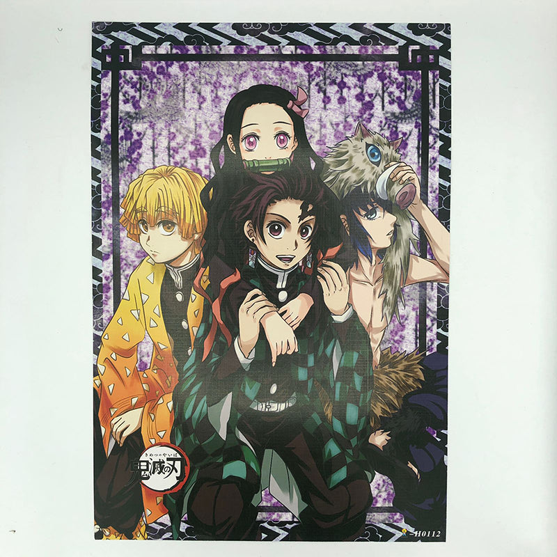 Demon Slayer High Definition Vinyl Vibrant Poster