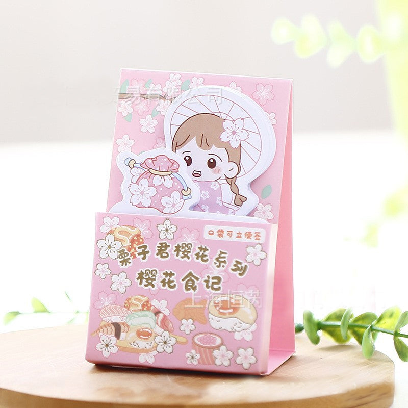 Kawaii Doll Sakura Post-It Notes