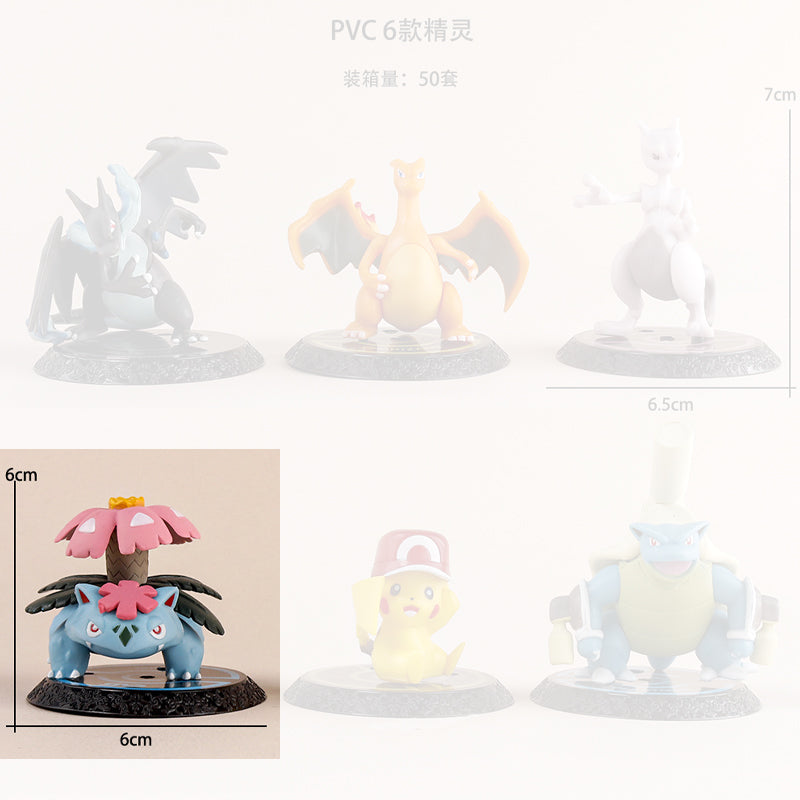 Pokemon Updated Characters Action Figurines