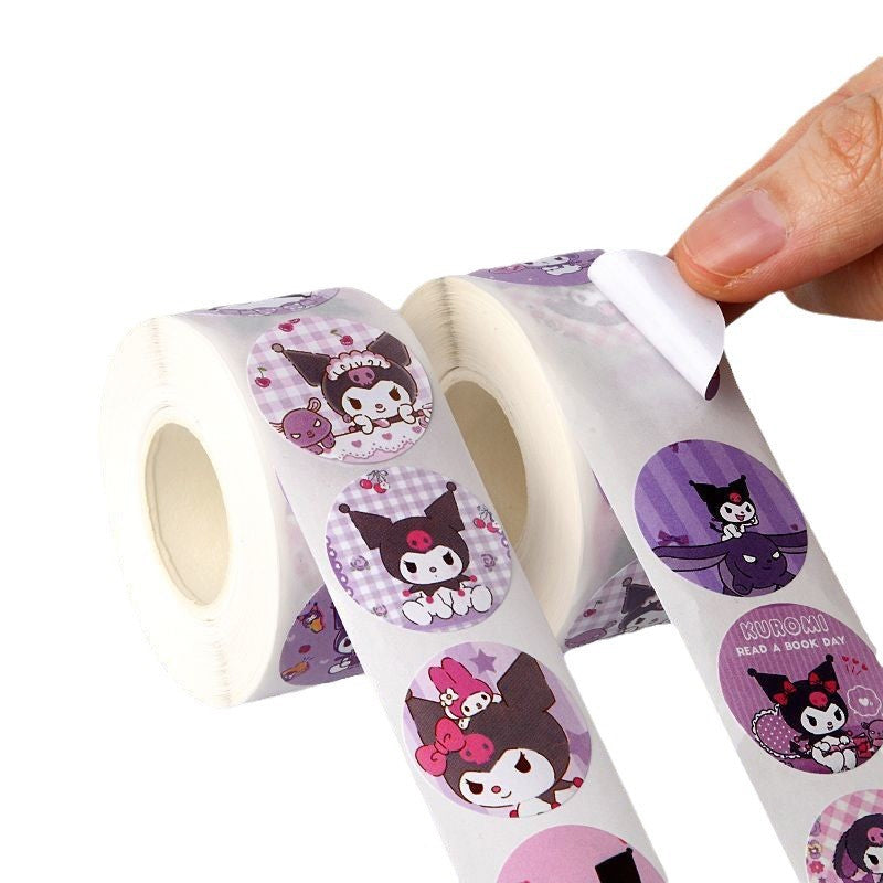 Sanrio Round Stickers Tape Roll