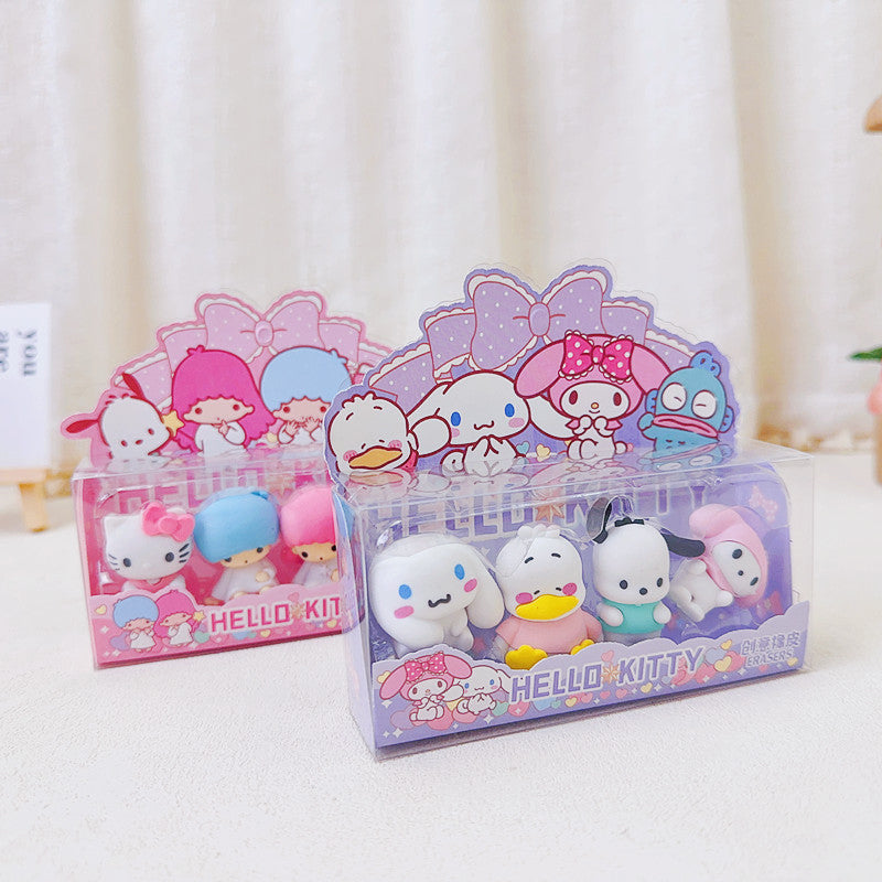 Sanrio Character Eraser Packet