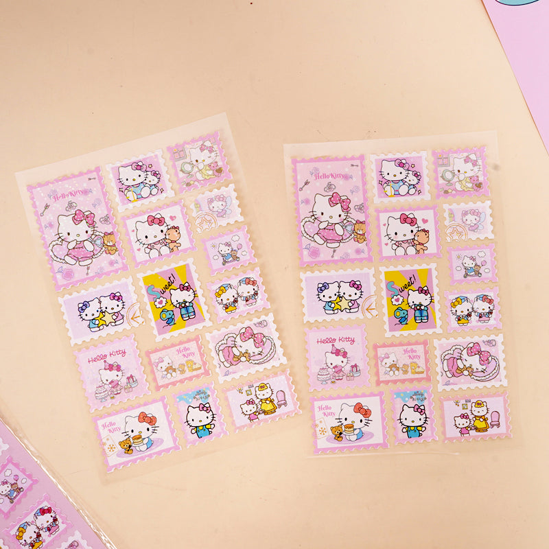 Sanrio Holographic Stamping Sticker Packet