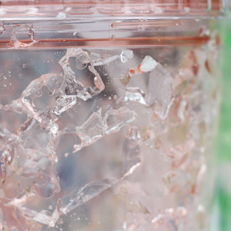 Acrylic Ice Jar Sipper Glass