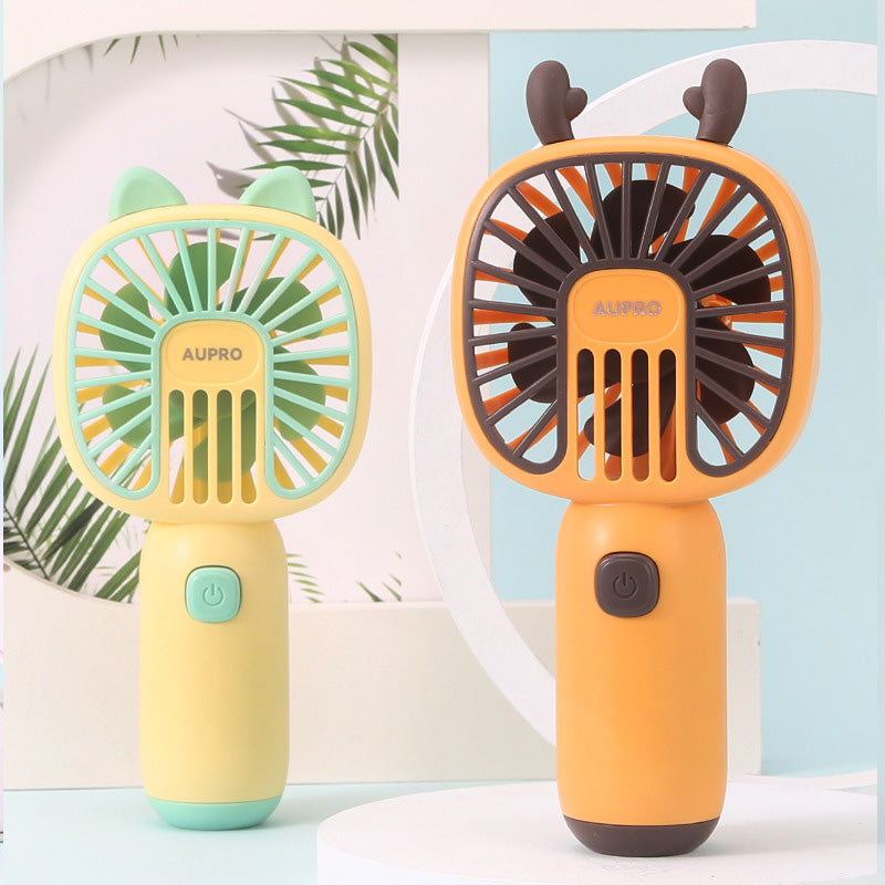 Adorable Animal Powerful Rechargeable Mini Fan