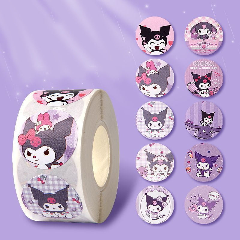 Sanrio Round Stickers Tape Roll