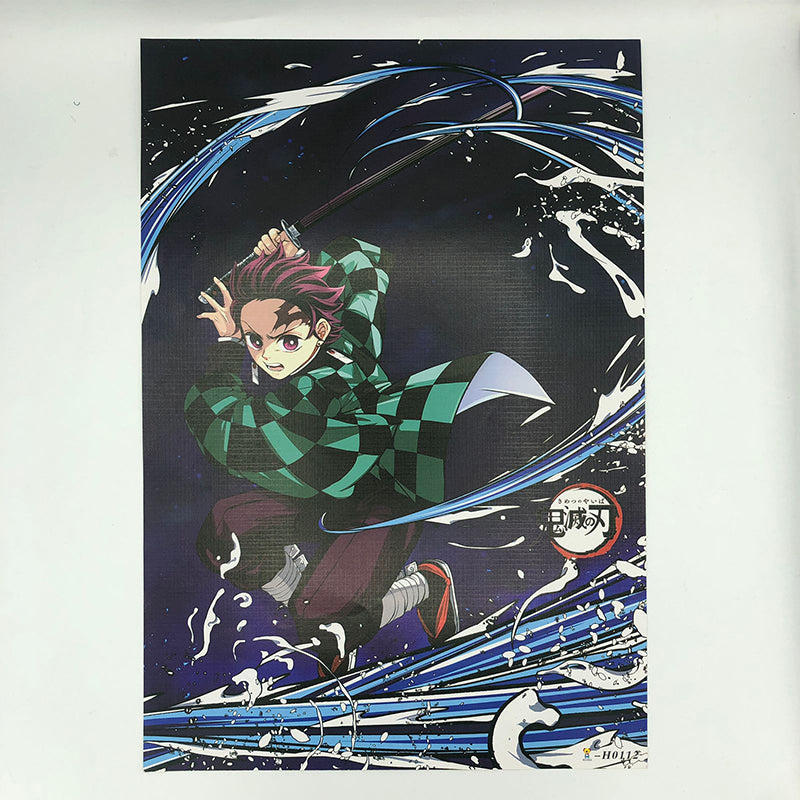 Demon Slayer High Definition Vinyl Vibrant Poster