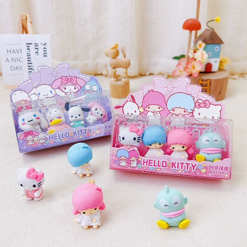 Sanrio Character Eraser Packet