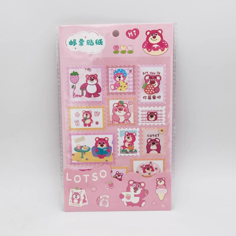 Sanrio Holographic Stamping Sticker Packet