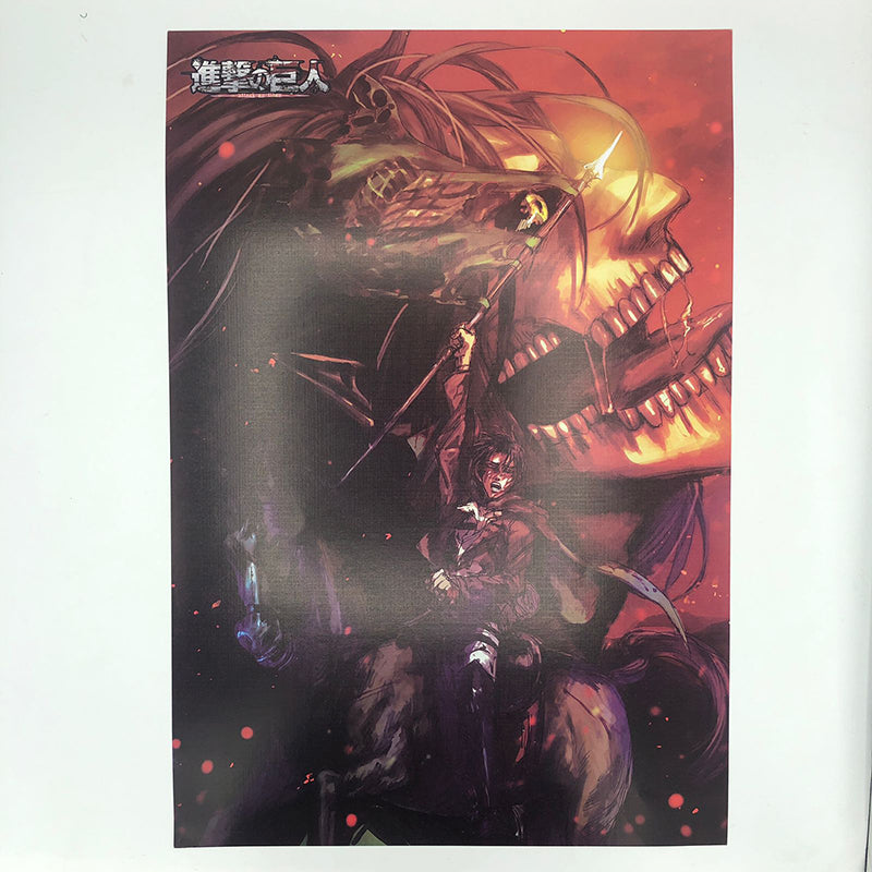 Attack On Titan AOT High Definition Vinyl Vibrant Color Poster