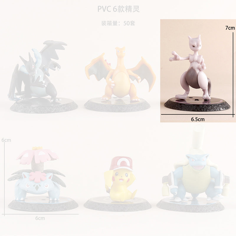 Pokemon Updated Characters Action Figurines