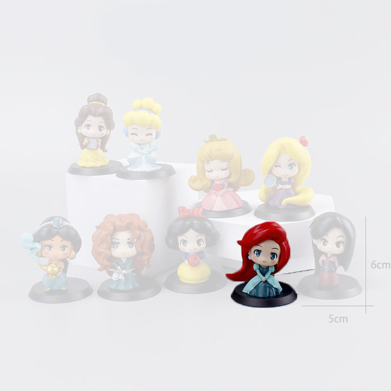 Disney Cute Little Princes Mini Figures