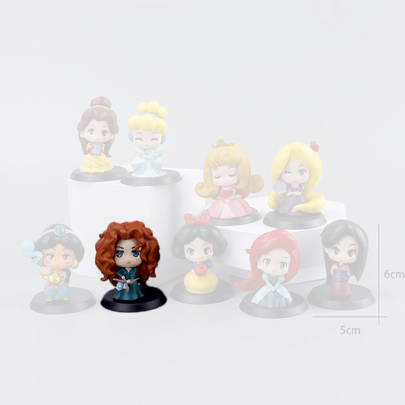 Disney Cute Little Princes Mini Figures