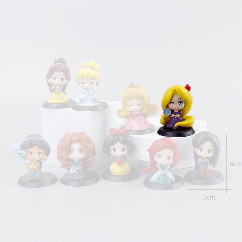 Disney Cute Little Princes Mini Figures
