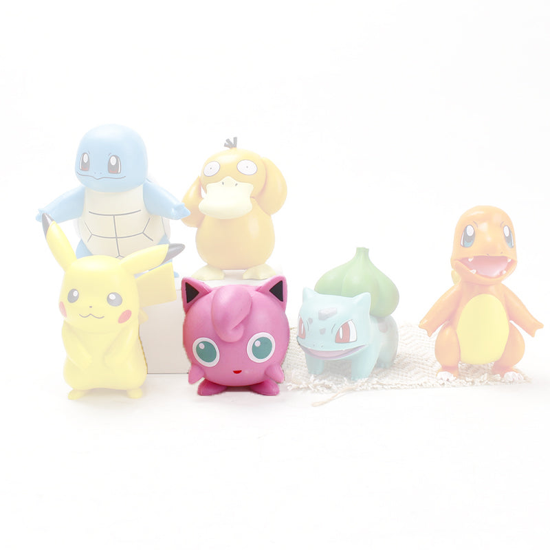 Solid PVC Pokémon Character Décor