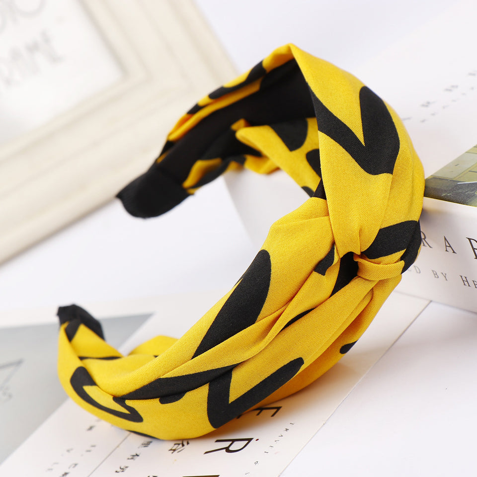 Mix Printed Stylish Fashion Flexible Hairband