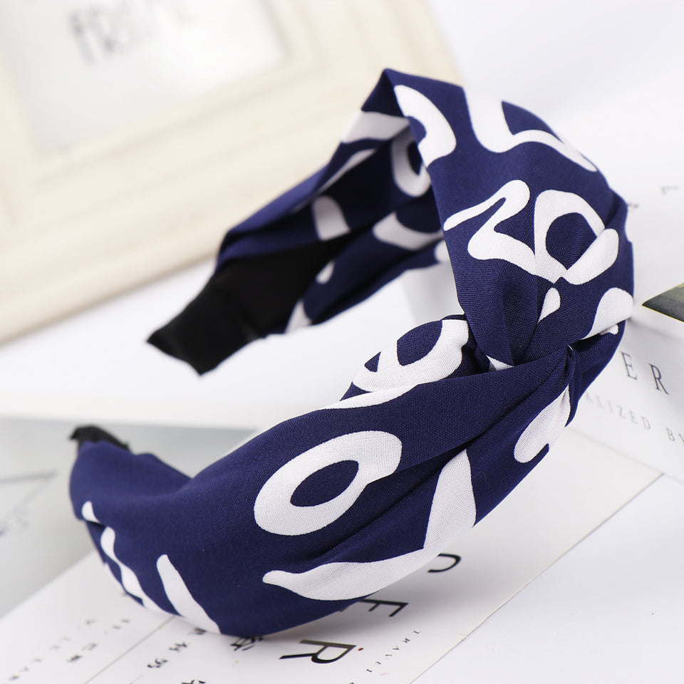 Mix Printed Stylish Fashion Flexible Hairband