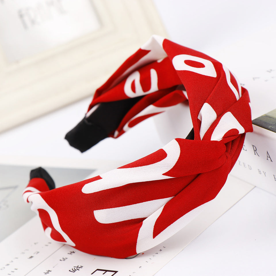 Mix Printed Stylish Fashion Flexible Hairband