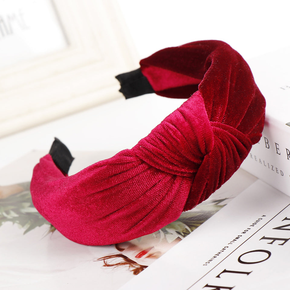 Knot Single Color Hairband