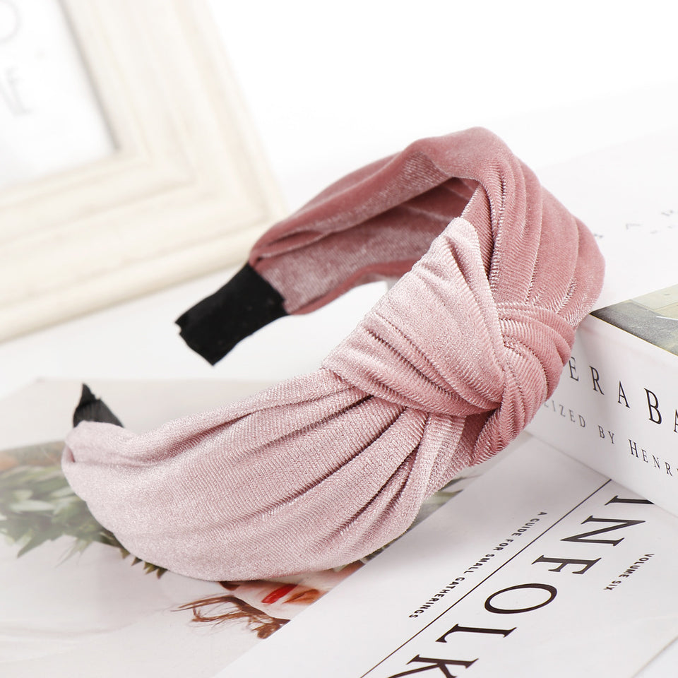 Knot Single Color Hairband