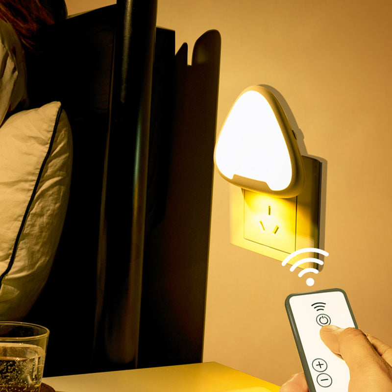 Triangle LED Night Lamp With Remote