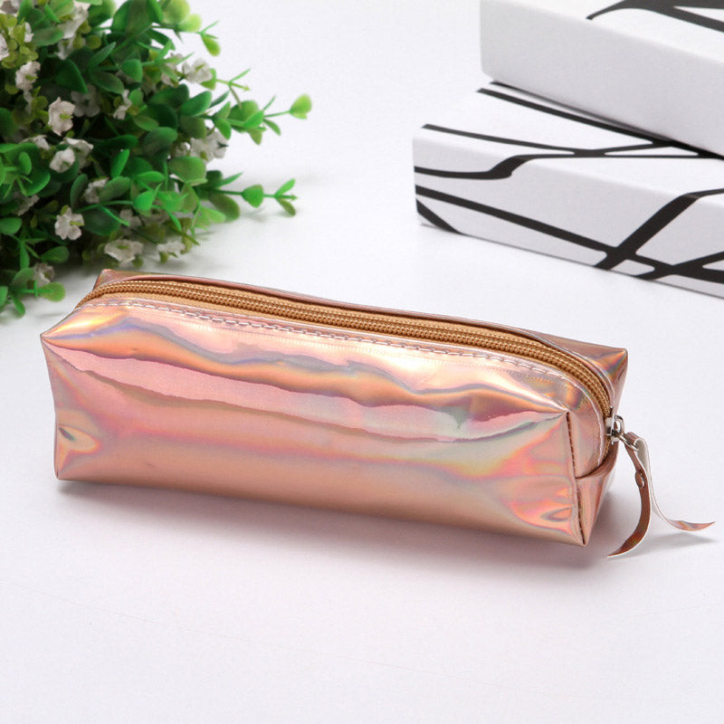 Korean Holographic Glossy Pencil Box