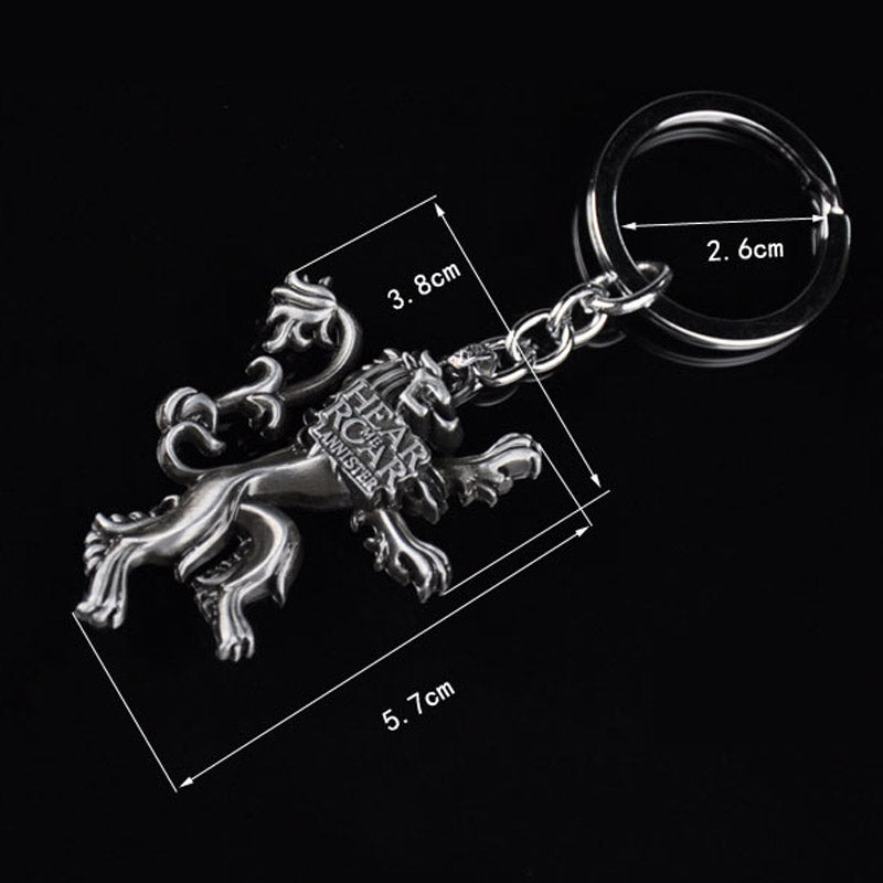 Game of Thrones Metal Keychain