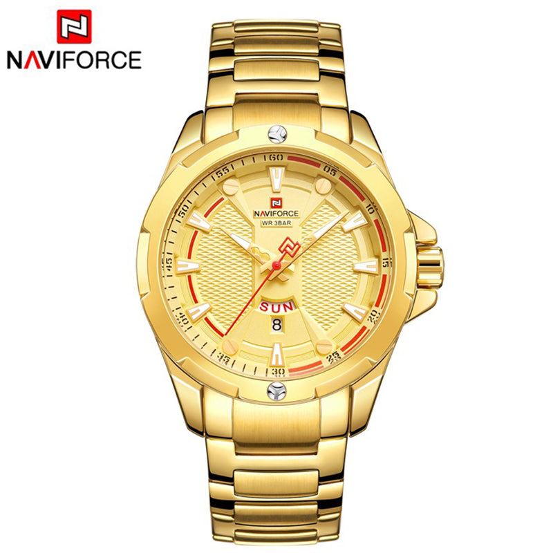 NaviForce 9161 Stylish Decent Quartz Watch