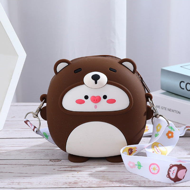 Silicone Animal Crossbody Shoulder Bag